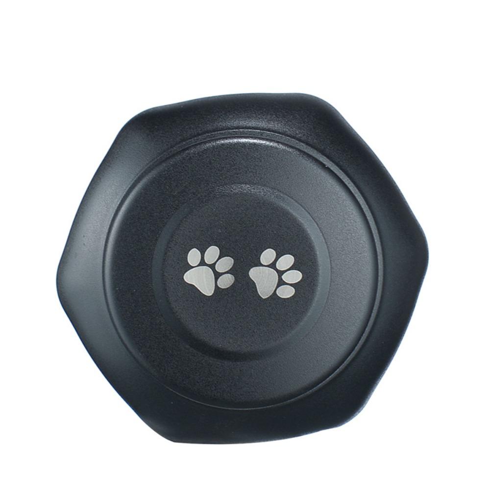 Stainless Steel Pet Memorial Ash Urn Sealed Jar Black Cat Funeral Keepsake Moisture-Proof Dog Cremation Urn Home Memorial
