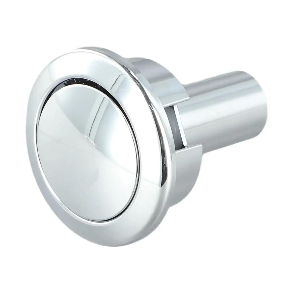 ABS Toilet Button, For Siamp Storm 33A Toilet Button Flush Chrome For 343350774 Flush Button Replacement