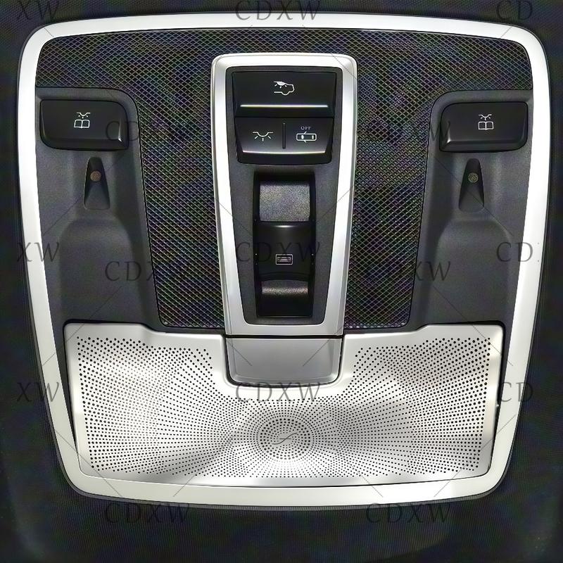For Mercedes-Benz W166 GLE/ML, X166 GLS/GL class interior modified roof reading light horn cover type trim strip