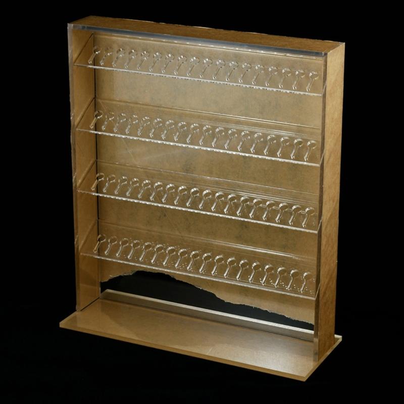 Acryl Transparent Schmuckständer Klar Mehrschichtige Ohrringe Halsketten Aufbewahrungspanel Zubehör Organizer