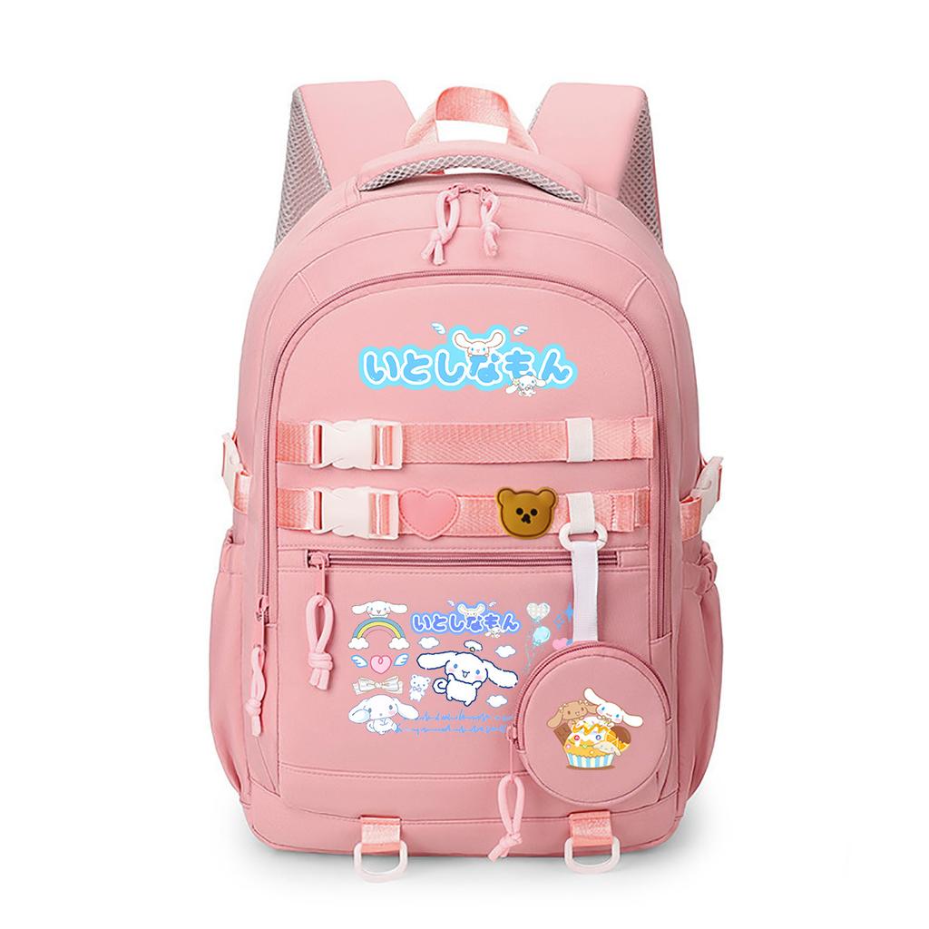 Big-Eared Puppy Cute Small Fresh Backpack High-Value Student Schoolbag Large-Capacity Load Reduction Spine Protection