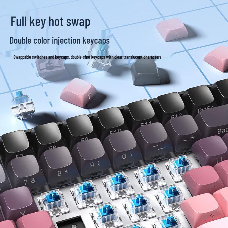 AULA S100 Wireless Tri-Mode Mechanical Keyboard
