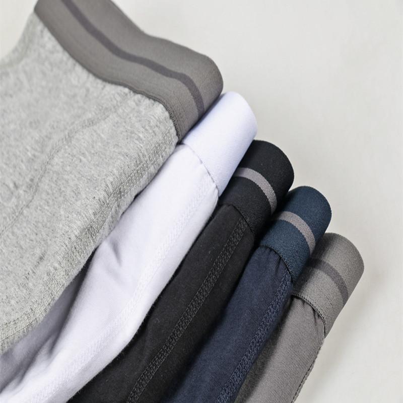 Men's Underwear Cotton Briefs Sexy U-convex Underpants Solid Color Undies Man Knickers M L XL XXL 3XL