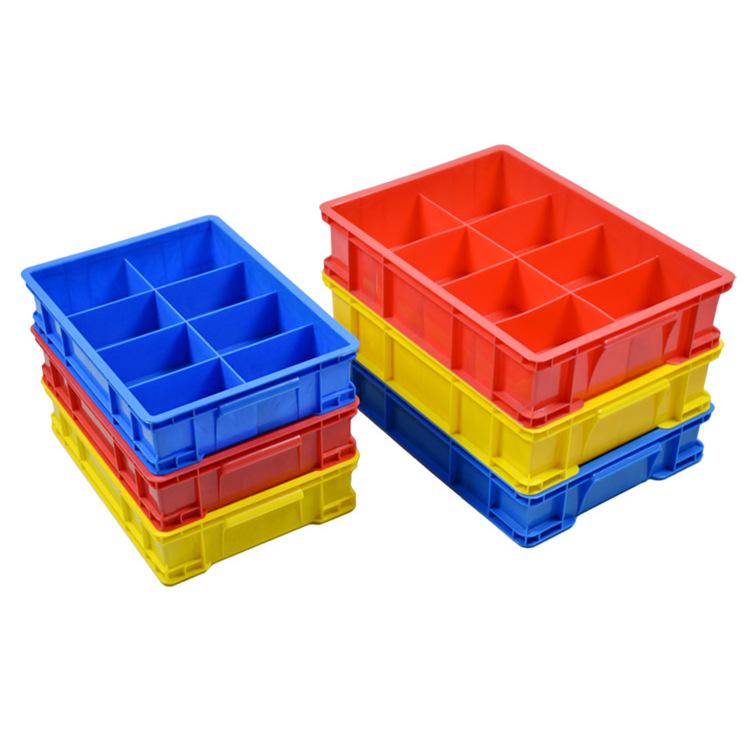 Multi-Compartment Plastic Organizer Box for Hardware and Tools