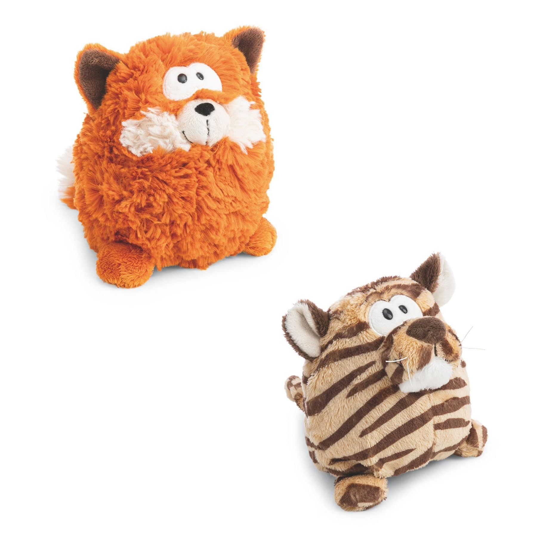 NICI Let Me Out Plush Toy Fox & Tiger 15cm