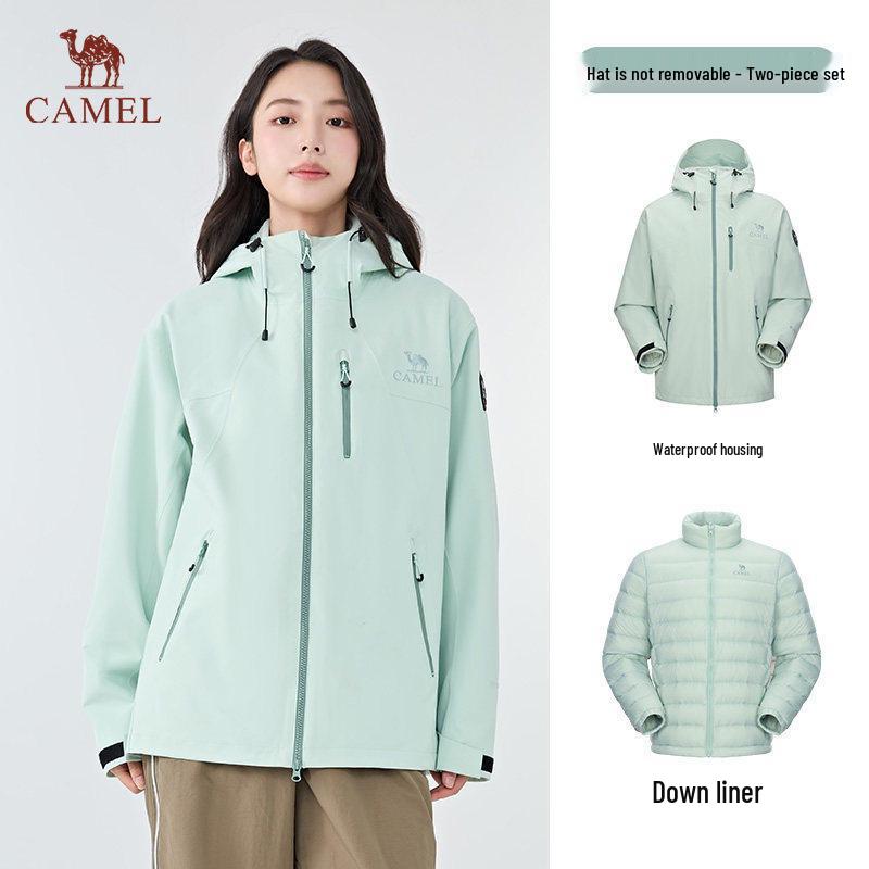 Camel King s Armor Ultra 3-in-1 Waterproof Windproof Mountaineering Jacket M