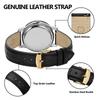 Uhrenarmband Leder 18mm Uhrenarmband Echtes Leder Vintage Ersatzarmband Smartwatch Armband für [BISONSTRAP] Damen