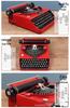 Vintage European Typewriter Iron Art Decor for Photography & Shop Windows