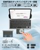 Ewin Bluetooth Wireless Keyboard, JIS Standard Japanese Layout, Switchable Touchpad & Numeric Keypad Function, Multifunctional Cover Stand, Multi-Pair