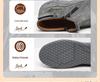 Men's Autumn Mid-top Casual Leather Boots with Side Zipper and Thick Sole