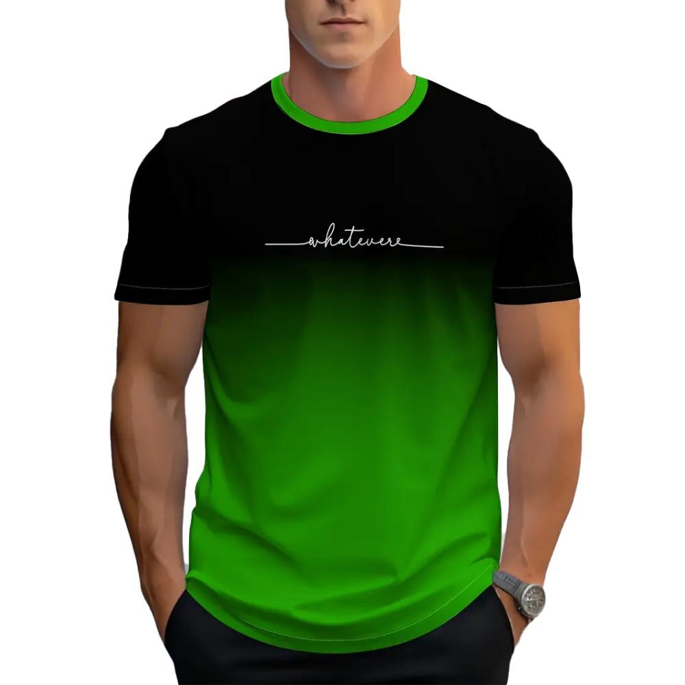 Мужская футболка с коротким рукавом 3D цифровая печать круглый вырез повседневная женская футболка XS