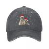 Merry Christmas Meerkats  Baseball Cap hard hat Trucker Hat hiking hat cute Hats Unisex Womens