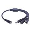 30cm Female To Male DC5521 Extension Cable 1 To 3 Splitter for Tapo Cameras and LED Lighting Solution