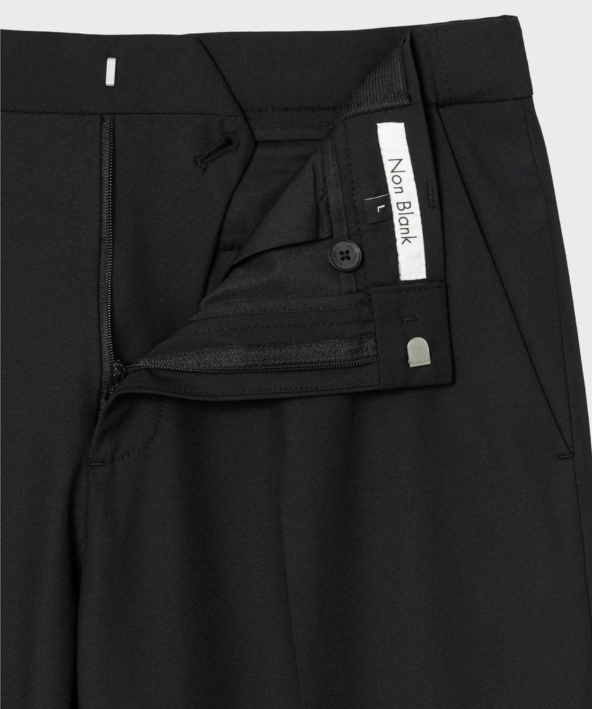 NONBLANK [Summer] Highcool Semi-Wide Fit Slacks_Black