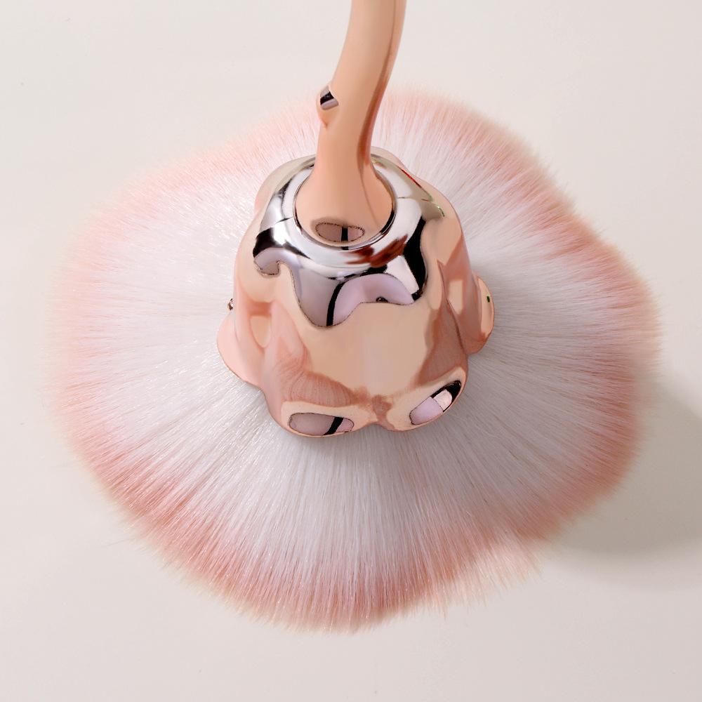 Nail Art Rose Brush Nail Art Dust Brush Soft Bristle Brush Various Colors Optional Nail Art Tool Cleaning Brush