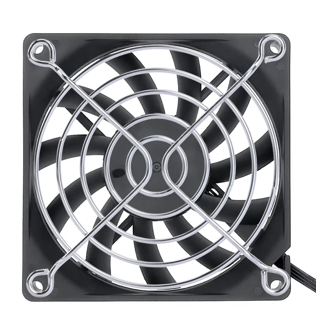 New Sale Metal 80mm PC Chrome Wire Fan Grill / Cover / Guard Protector