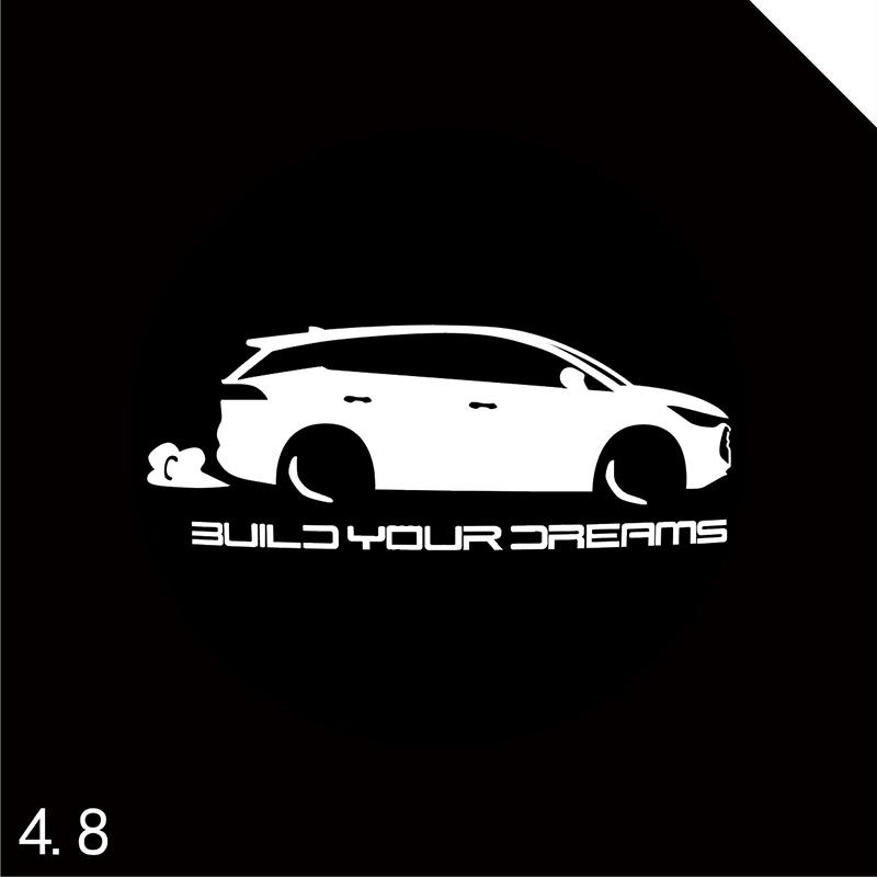 Car door lights welcome lights night signal lights for BYD EV Han DM Song PLUS Qin PRO Seal EA1 exit warning lights