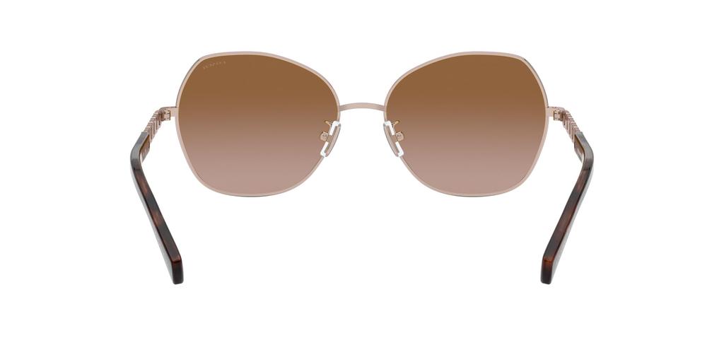 Sunglasses 0HC7112 SHINY ROSE GOLD 56 [Coach] Women's