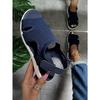 Sommer Neue Damen Sandalen Große Größe Atmungsaktiv Elastisch Flacher Boden Lässige Damenschuhe