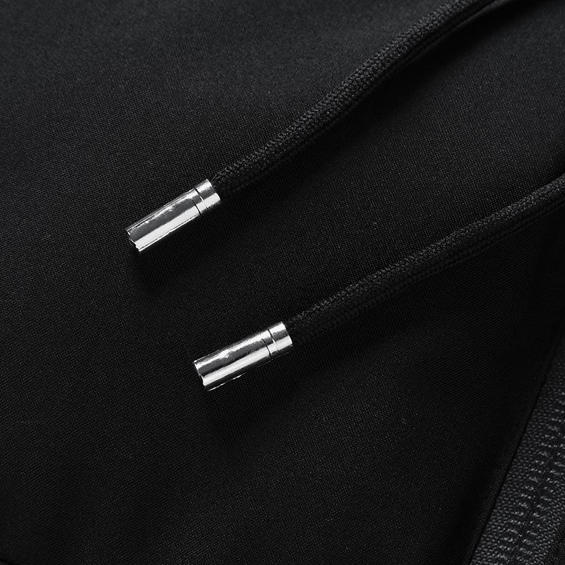 Veste à capuche en coton unie pour homme et jeune - Automne/Hiver, Tendance, avec poches zippées.