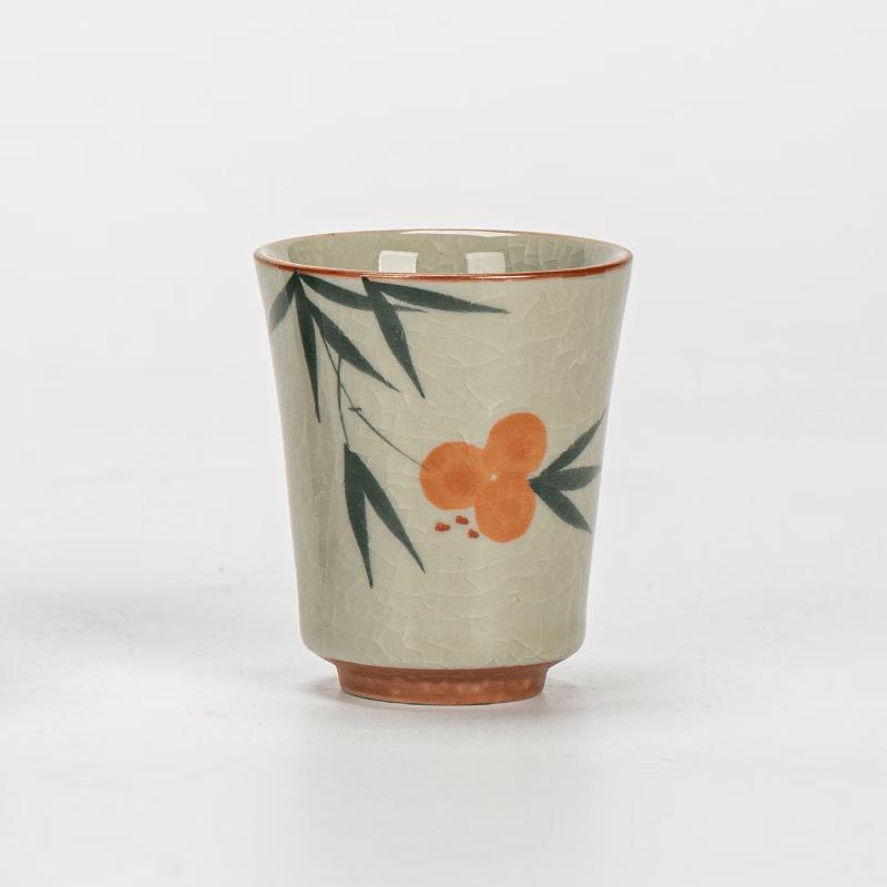 Hand-painted Ge Ware Ceramic Master Tea Cup