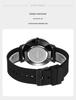 Shikemei Men's Retro Silicone Strap Waterproof Quartz Watch