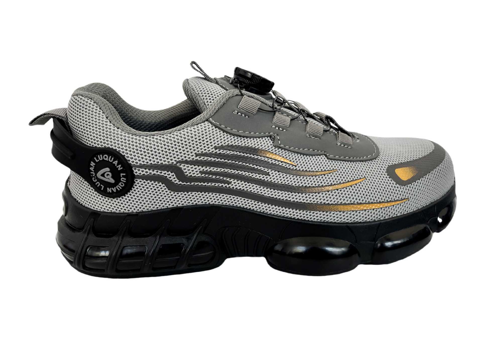 

Мужские дышащие защитные ботинки с мягкой подошвой, устойчивые к ударам и проколам, для длительного комфорта