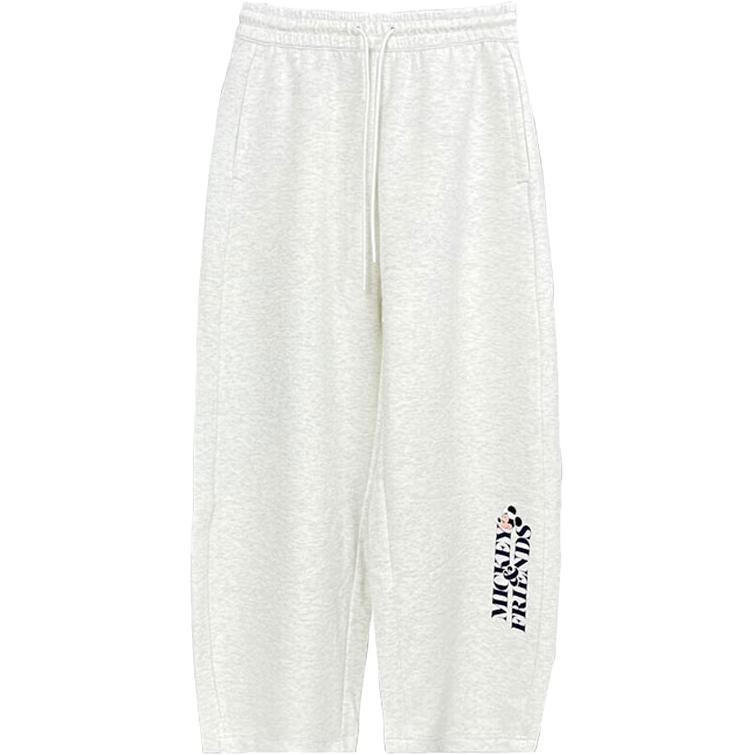 

Li-Ning Спортивные прямые брюки с принтом, удобные, универсальные, свободного кроя, повседневные брюки, женский низ AKLV350-5 M