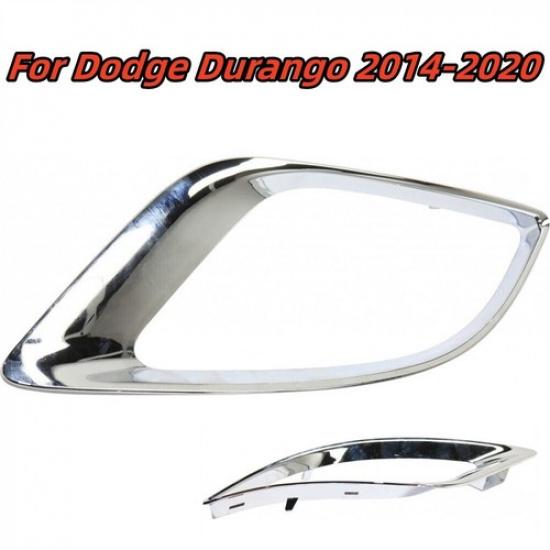 1 PCS New Silver Right Side Fog Light Bezel Chrome For Dodge Durango 2014-