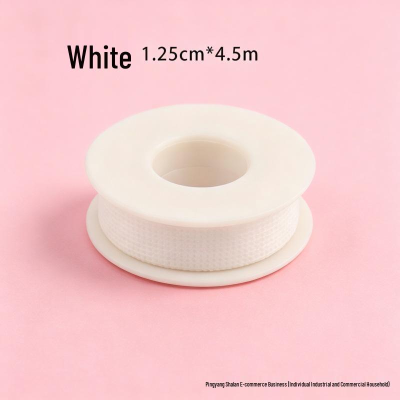 Eyelash Extension Non-Woven Adhesive Tape – Breathable, Low-Allergy, Isolation Tape for Upper & Lower Eyelids with Plastic Core