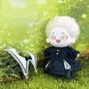 niannyyhouse Cotton Doll Clothes - 15cm Doll Clothes - Hat + Collar + Dress - 3-Piece Set - Doll Baby Clothes - Black Magic - Dress Up - For Stuffed