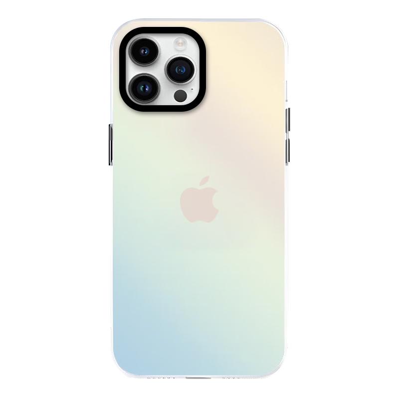 Baozou Frosted Laser Gradient iPhone Case
