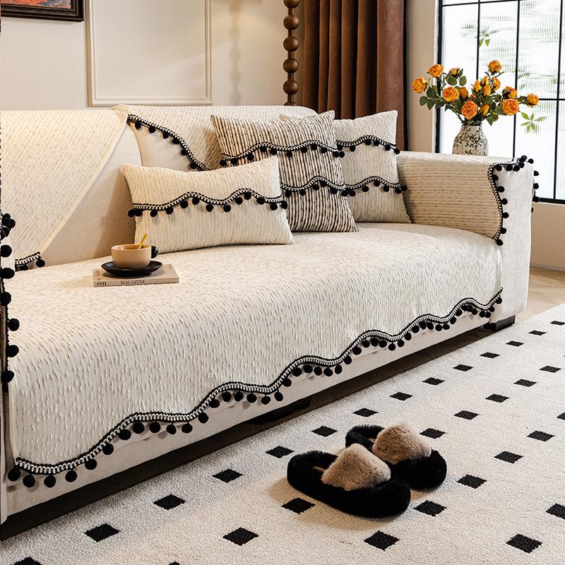 

Новый чехол для дивана, Универсальный для всех сезонов, Высококачественная кожаная подушка сиденья, Цельный чехол для всего магазина против царапин от кошек 70*70cm