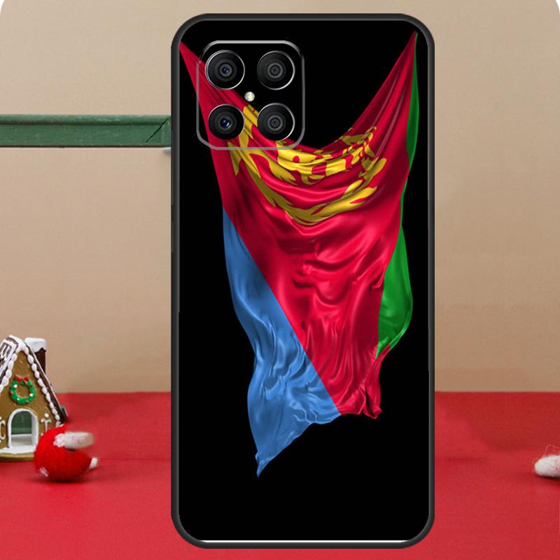 Eritrea Flag Case For Honor Magic 8 Pro 6 7 Lite Honor 400 200 50 70 X8c X8b X9a X9b X9c X9d Win RT Coque
