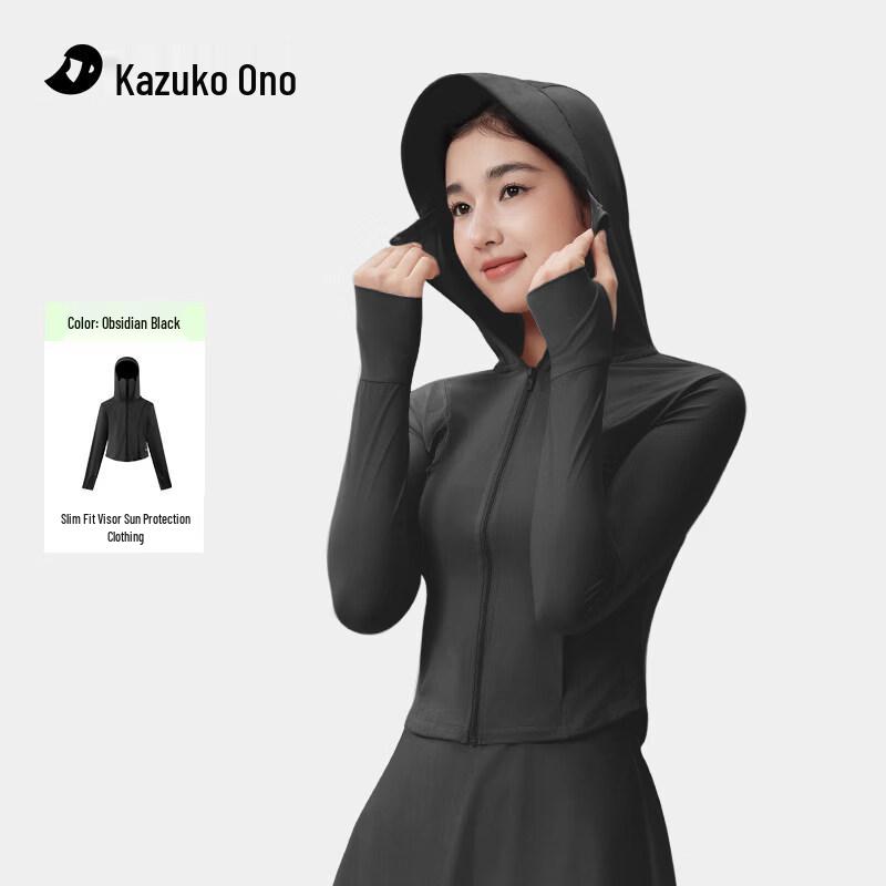 Ono Kazuko Women s Hooded Cooling Sun Protection Jacket S