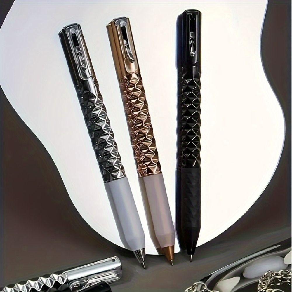 

Пластиковая ручка с геометрическим ромбическим морфингом 2 в 1, ручка для фигурок, новая шариковая ручка, подарок