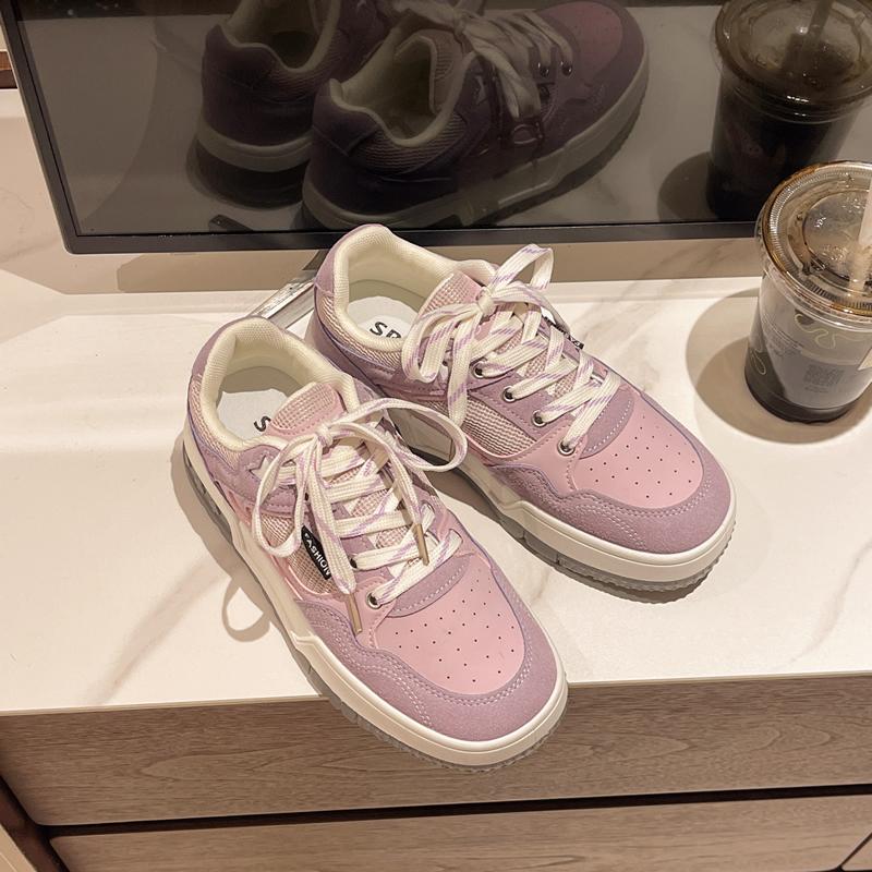 Ladies Sneakers Women Casual Summer Shoes Women Fashion Mesh Breathable Lace Up Sneakers Women Thick Sole Walking Designer Shoes