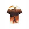 Attack on Titan 3D Printed T-Shirt, Anime Graphic Tee, Breathable Polyester Short Sleeve, Casual Streetwear Tops for Men Women
