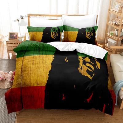 BoB Marley Bedding Set Single Twin Full Queen King Size Bed Set Aldult Kid Bedroom Duvetcover Sets 3D Print BoB Marley Popular