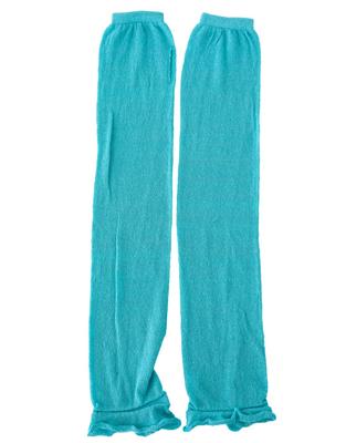 Silk Arm Cover 55cm Turquoise 100%