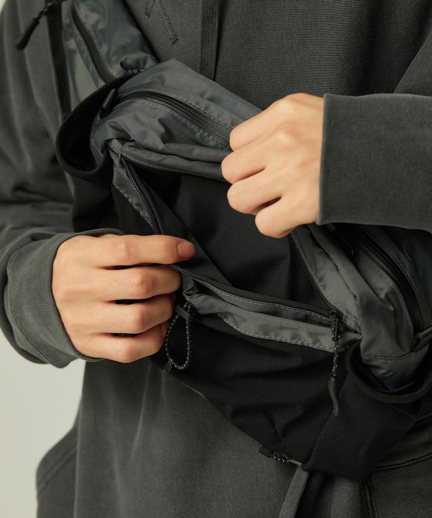 Snow Peak ALK Waist Bag AC-25AU011, Shoulder Bag, Crossbody Bag, Men's/Women's, Gray One