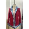 Paltoane Dama Blugi Toamna Primavara Guler Revers Buton Metalic Stil Cow Boy Patchwork Croiala Slim Jean Jachete Basic