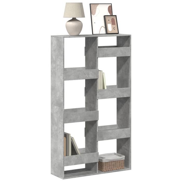 VidaXL Bookcase Concrete Grey 100x33x175 Cm Engineered Wood, Bookshelf, Storage Shelf, Display Cabinet, 3309405