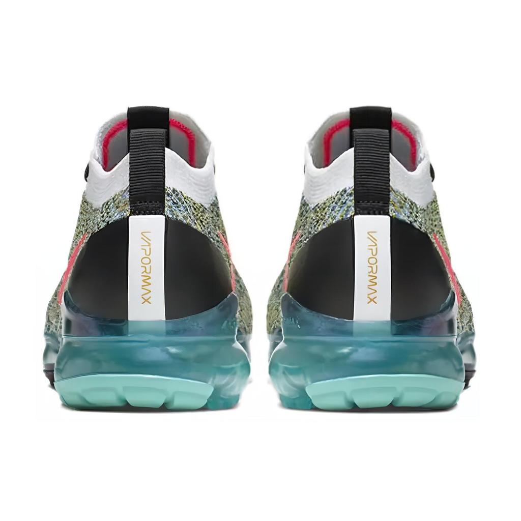 New Nike Air VaporMax Flyknit 3 Turquoise Crimson AJ6900-104