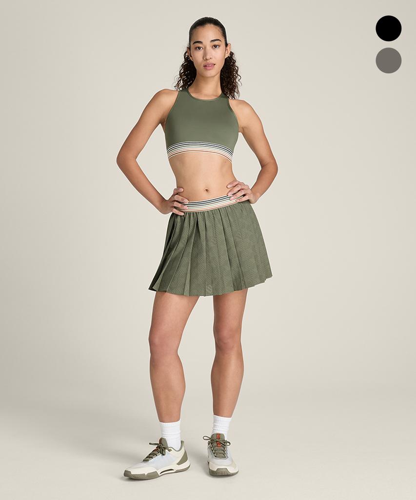 Wilseun Spilt Pleated Skirt W (2 Colors)