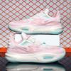 City 11V2 Basketball Shoes Men's Shoes Foreign Style Pink Student Competitive Competition Boots Female High School Students Sports Shoes Male