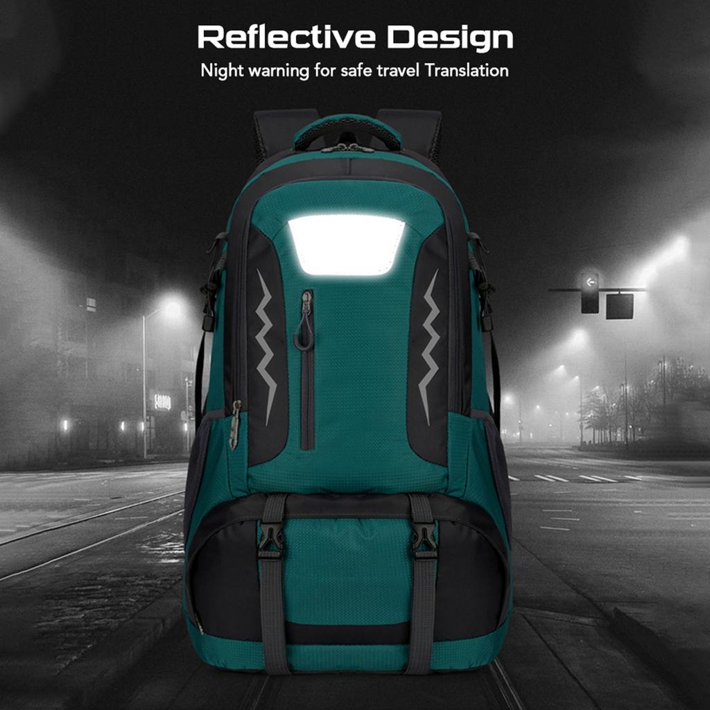 Hiking Backpack 60L Water-resistant Camping Backpack for Men and Women Outdoor Sport Travel Mountaineering