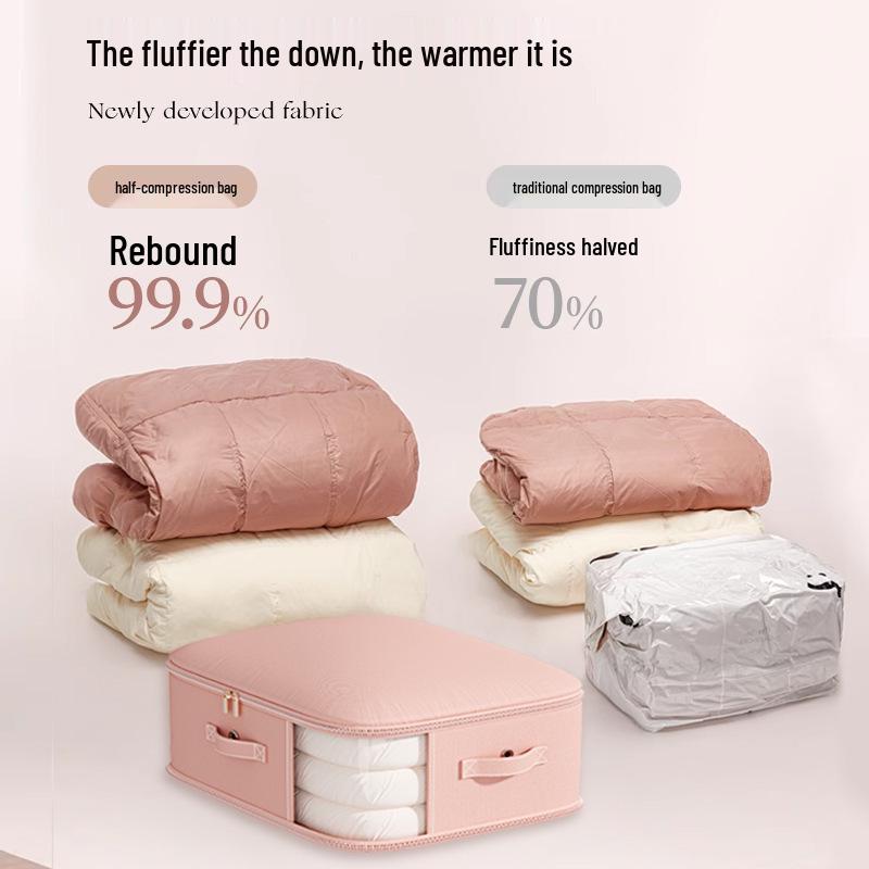 Large Capacity Clear Down Jacket & Quilt Storage Organizer