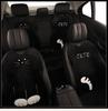 Cartoon Kitten Winter Plush Car Seat Cushion for Honda Civic, Haoying, XRV, Inspire, CRV