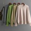 Knit Sweater Diamond Women Long Sleeve Casual O Neck Autumn Winter